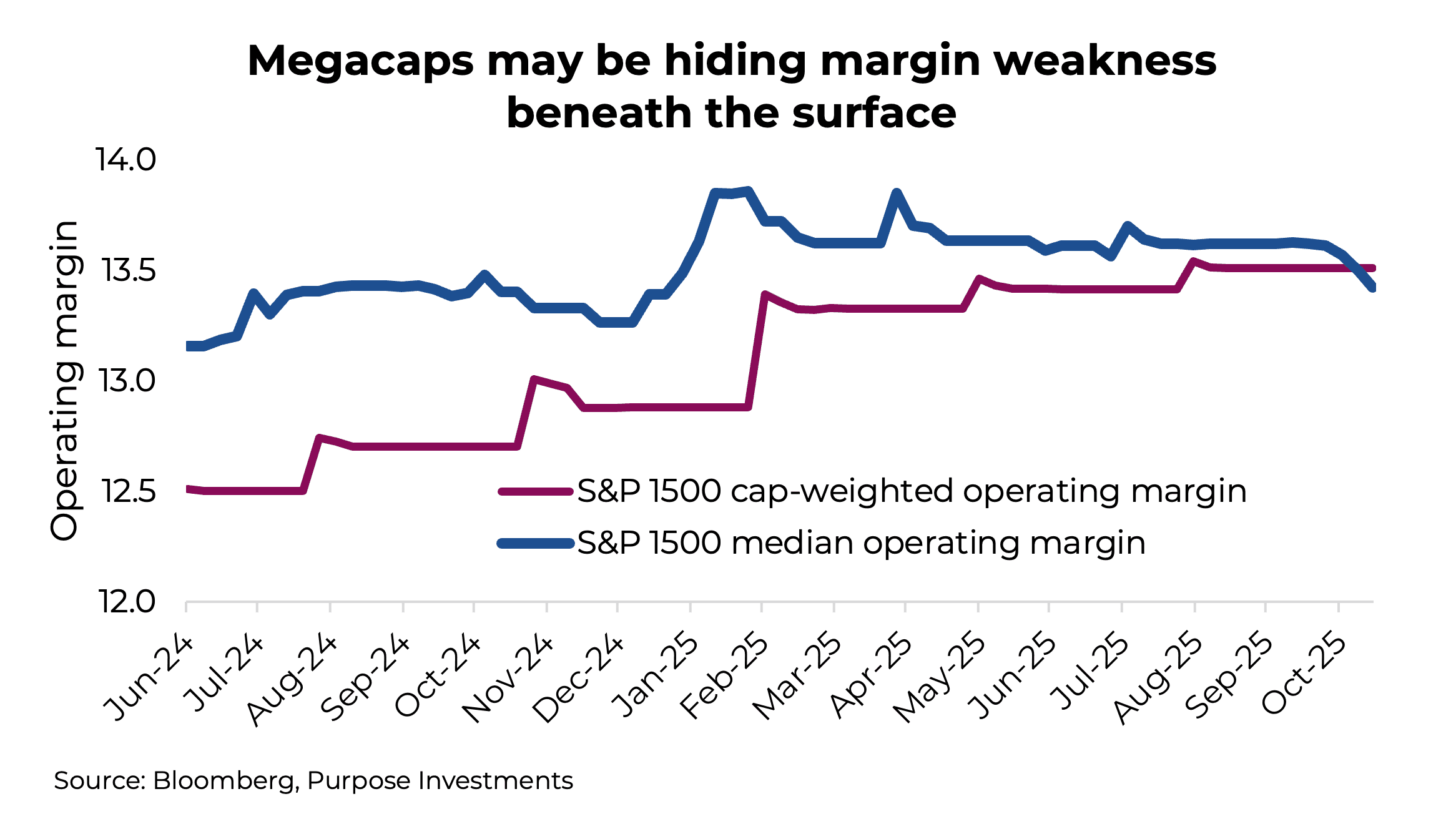 Megacaps may be hiding margin weakness beneath the surface